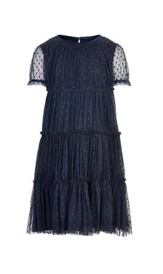 Creamie jurk tule total eclipse donkerblauw V - VXX
