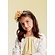 Creamie diadeem met bloemen popcorn geel V