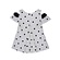 Lapin House jurkje blue dots offwhite V
