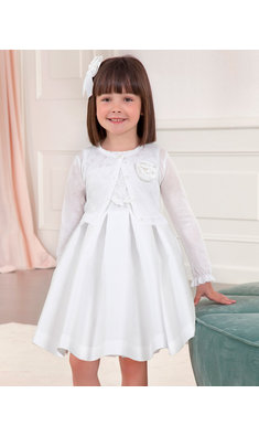 Abel & Lula mt 104 vestje sparkle offwhite VXX