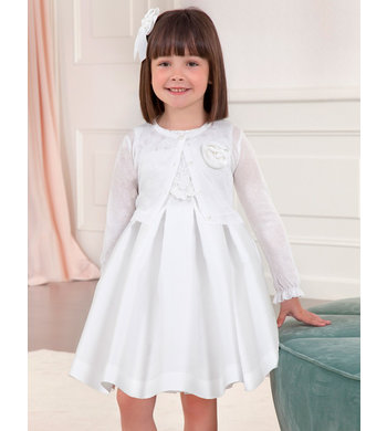 Abel & Lula mt 104 vestje sparkle offwhite VXX