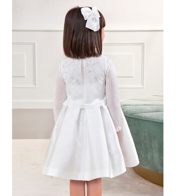 Abel & Lula cardigan sparkle offwhite