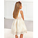 Abel & Lula tule dress ecru