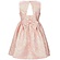 Bonnie Jean jaquard dress peach