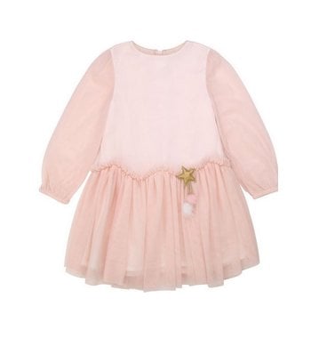 Billieblush jurk mesh roze V