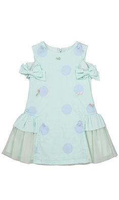 Lapin House jurkje dots and flowers mint V - VXX