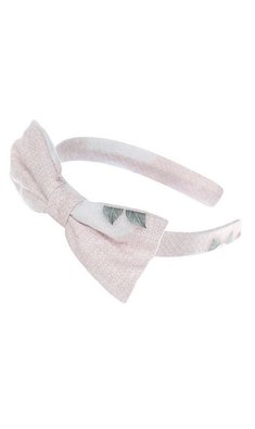 Lapin House headband with bow pink