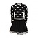 LoFff mt 92 jurk dance with me black dot V LoFff mt 92 jurk dance with me black dot V