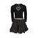 LoFff feestjurk dance with me black dot small VXX