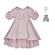 Lapin House feestjurkje roze ruit V