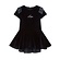 Lapin House jurk blauw fluweel VXX Lapin House jurk blauw fluweel VXX