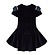Lapin House jurk blauw fluweel VXX Lapin House jurk blauw fluweel VXX