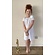 Billieblush jurk met strik wit VXX Billieblush jurk met strik wit VXX
