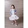 Amézing Shoes mt 26 ballerina champagne glitter V-VXX