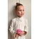 Lapin House mt 86 jurk met plisse ivoor V