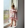 Lapin House dress checkered pink