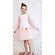 Billieblush jurk mesh roze V - VXX