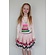 Billieblush tule rokje met glitter zigzag roze V - VXX Billieblush tule rokje met glitter zigzag roze V - VXX