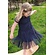 Creamie jurk tule total eclipse donkerblauw  VX