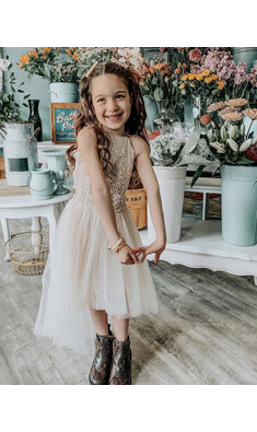 Ooh la la Couture jurkje Harmony sand Vxxx