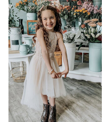 Ooh la la Couture jurkje Harmony sand  Vxxx