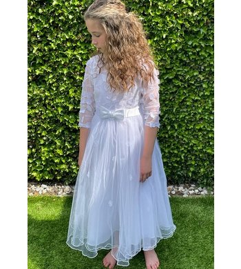 Bonnie Jean dress flower girl white