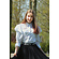 Lapin House blouse met ruffle mouw wit V