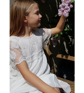 Derhy Kids mt 116 feestjurkje maddy offwhite