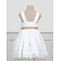 Abel & Lula mt 104 broderie jurkje offwhite