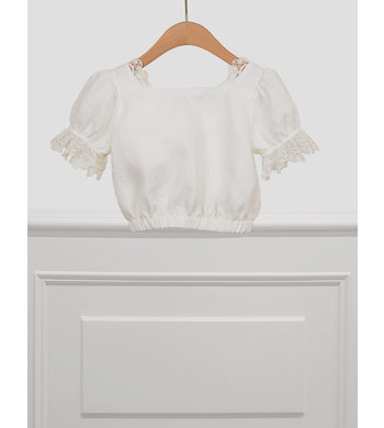 Abel & Lula linnen blouse offwhite