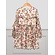 Abel & Lula mt 104 jurk bloemenprint estampado olijf multi