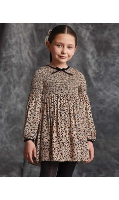 Abel & Lula dress animalprint beige