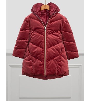 Abel & Lula mt 104 reversible winterjas crimson rood