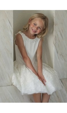 Gymp jurkje bruidsmeisje offwhite VXX