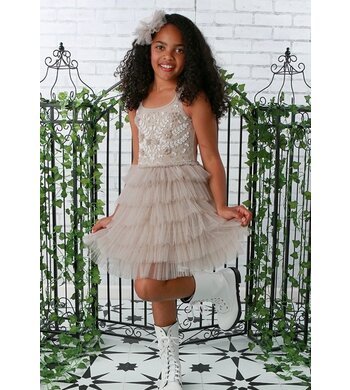 Ooh la la Couture party dress old  pink V