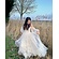 Ooh la la Couture maxi jurk Claire cream VXX