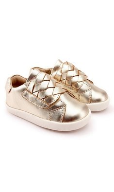 Old Soles sneaker vlecht gold V - VXX