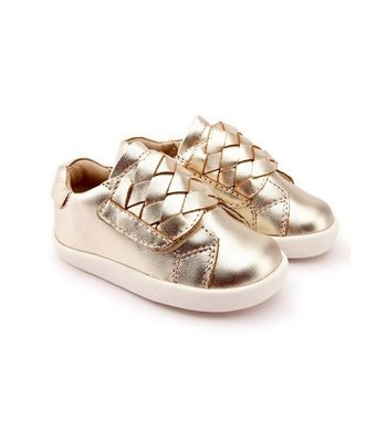 Old Soles sneaker vlecht gold V - VXX