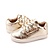 Old Soles sneaker vlecht gold V - VXX