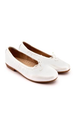 Old Soles leren ballerina's paarlemoer wit V - VXX