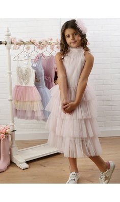 Ooh la la Couture jurkje Delphine soft pink V - VXX