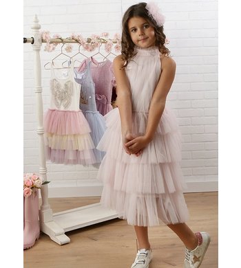 Ooh la la Couture jurkje Delphine soft pink V - VXX