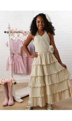 Ooh la la Couture Boho jurkje Madeleine sand VOC - VXX