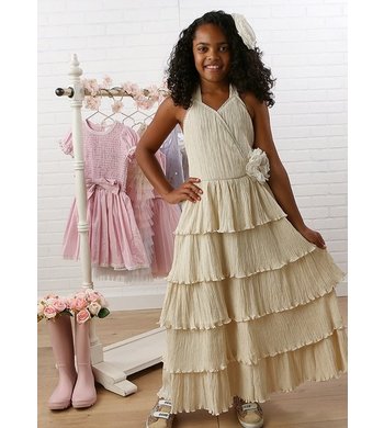 Ooh la la Couture Boho jurkje Madeleine sand VOC  - VXX