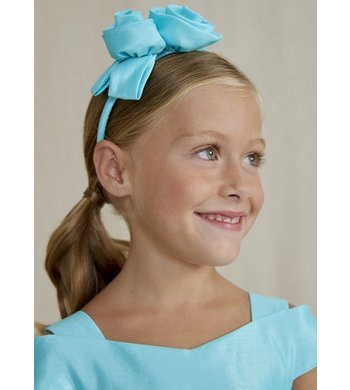 Abel & Lula diadeem bloem turquoise V Abel & Lula diadeem bloem turquoise V