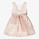 Abel & Lula jurkje organza embroided roze