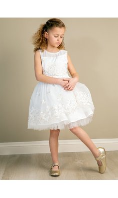 Gymp jurkje bruidsmeisje offwhite VXXx