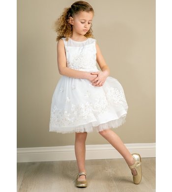 Gymp jurkje bruidsmeisje offwhite VXXx