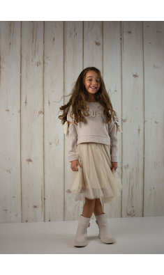 Lapin House nt 152/158 feestjurk 2-delig setje beige V