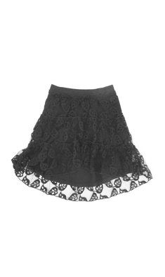 Skirt sicily dark grey